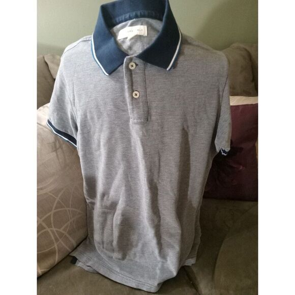 Aeropostale NEW without Tags Polo. Navy blue & white. Size Large. - Picture 1 of 6
